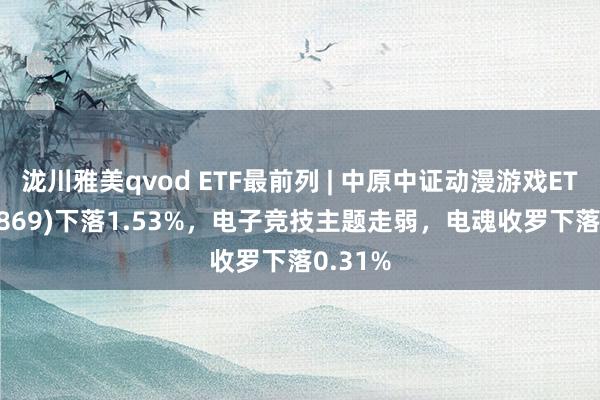 泷川雅美qvod ETF最前列 | 中原中证动漫游戏ETF(159869)下落1.53%，电子竞技主题走弱，电魂收罗下落0.31%