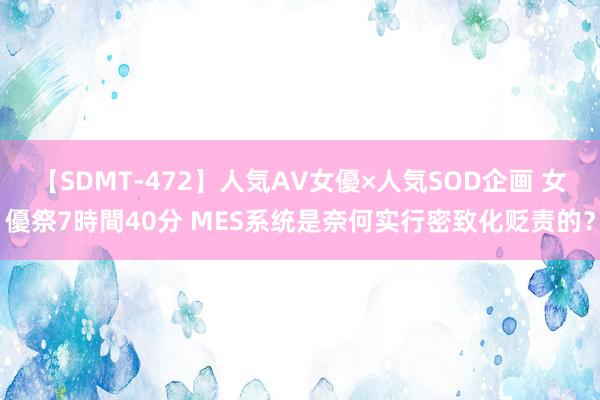 【SDMT-472】人気AV女優×人気SOD企画 女優祭7時間40分 MES系统是奈何实行密致化贬责的？