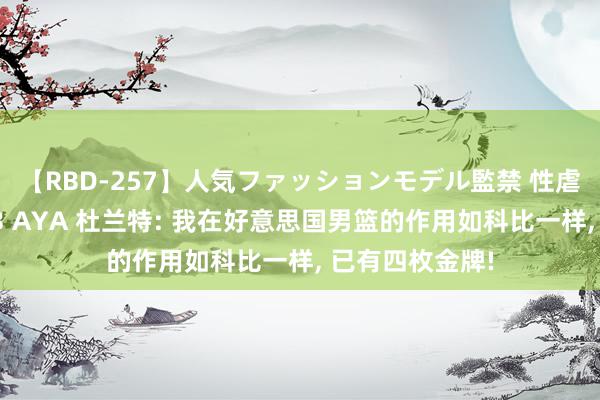 【RBD-257】人気ファッションモデル監禁 性虐コレクション3 AYA 杜兰特: 我在好意思国男篮的作用如科比一样, 已有四枚金牌!