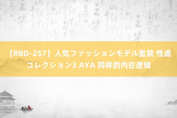 【RBD-257】人気ファッションモデル監禁 性虐コレクション3 AYA 同样的内在逻辑